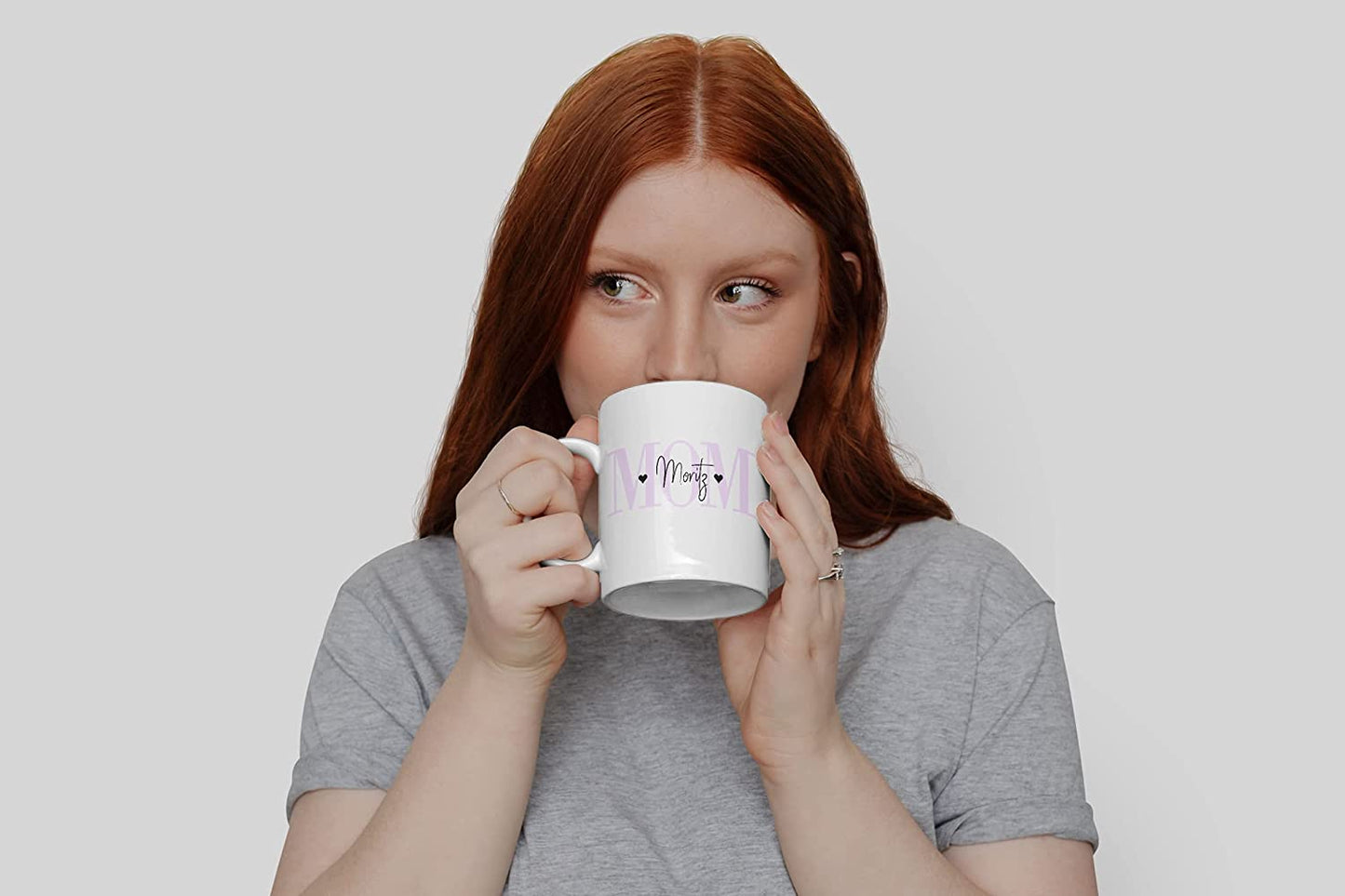 MOM Tasse personalisiert mit Namen des Kindes oder der Kinder, personalisierte Kaffeetasse mit Wunsch-Name, Geschenk für Mütter, Muttertagsgeschenk