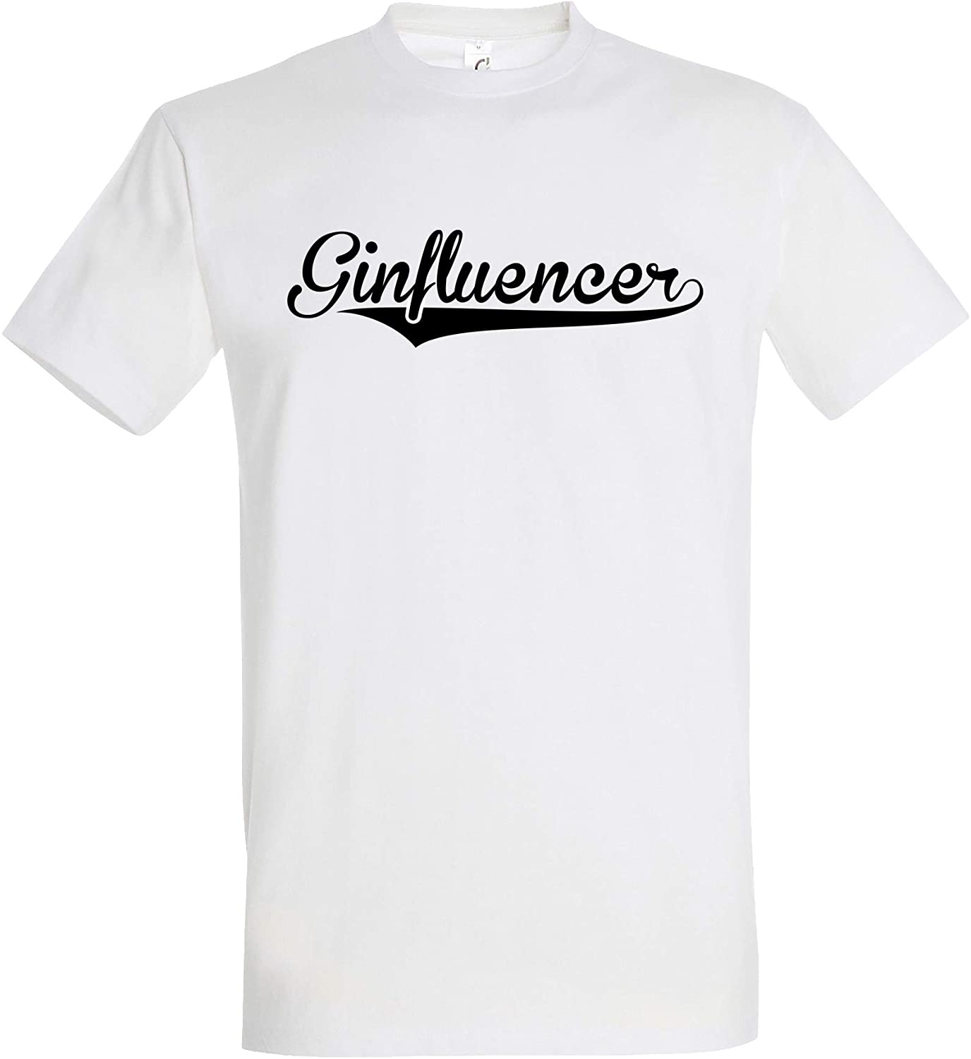 T-Shirt Ginfluencer Lustiges Gin Tonic Shirt Alkohol Gintonic Gintasting Gintrinker