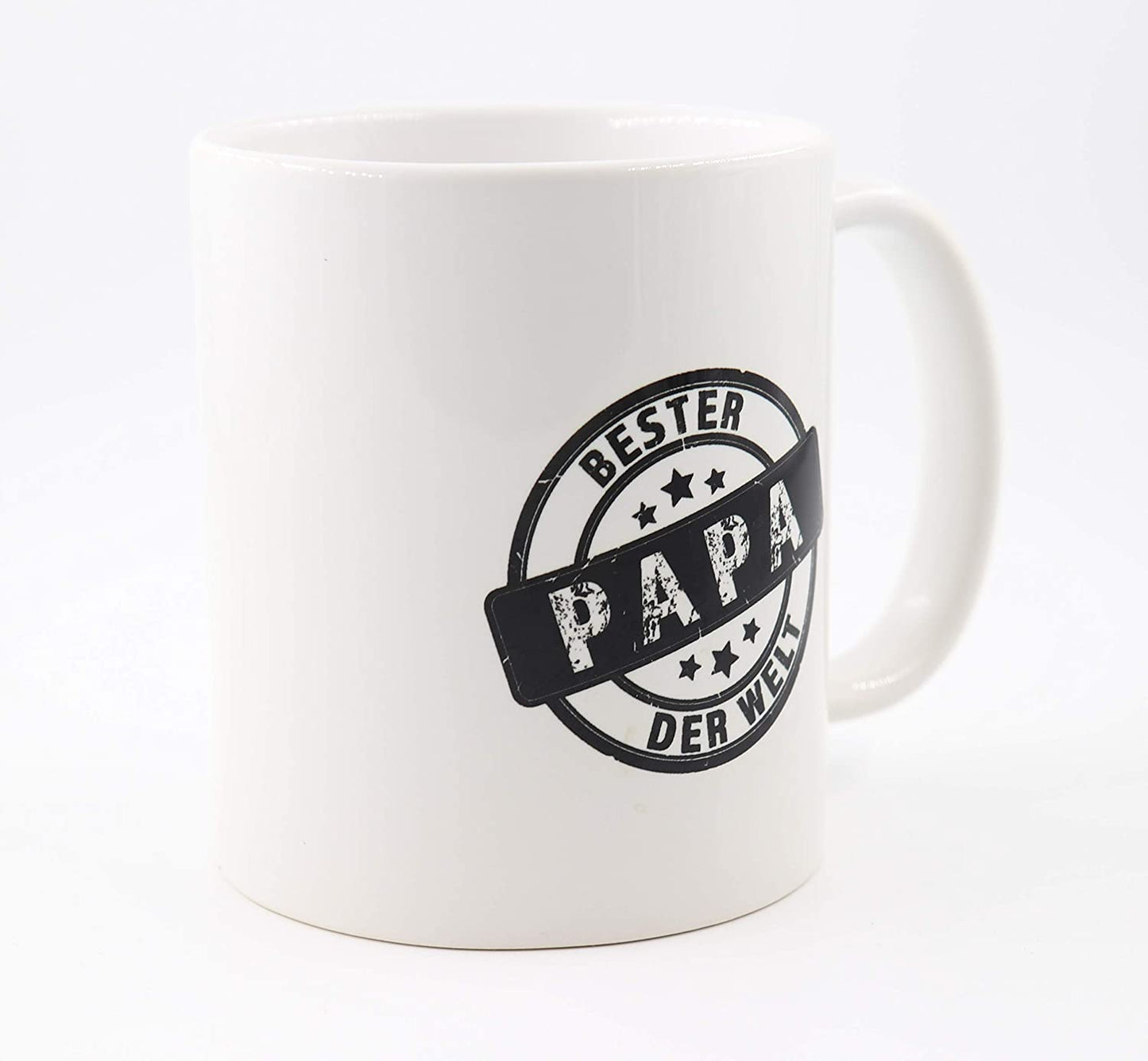 PICSonPAPER Tasse mit Spruch Bester Papa der Welt, Vatertagsgeschenk, Kaffeetasse, Keramiktasse, Tasse mit Spruch, Tasse Papa (Bester)