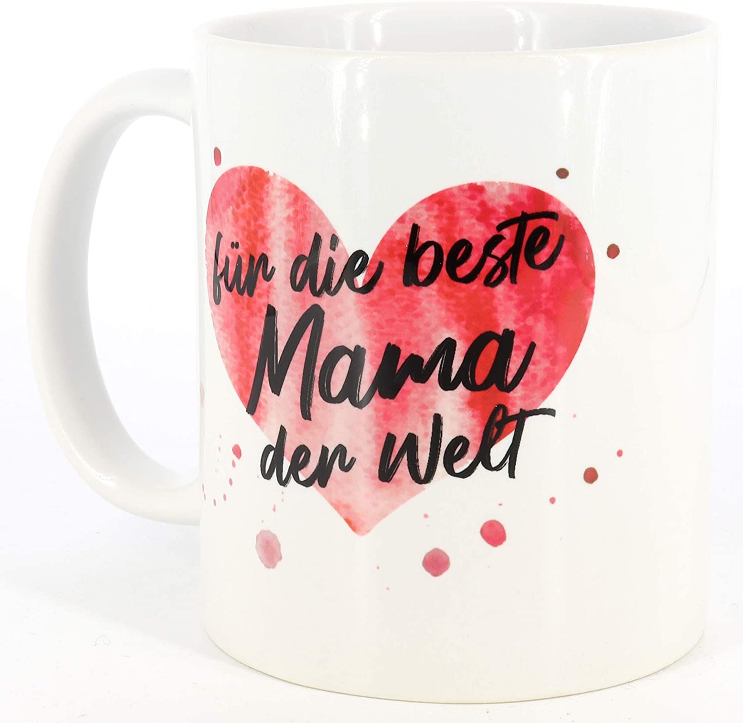 PICSonPAPER Tasse mit Spruch Für die Beste Mama der Welt, Muttertagsgeschenk, Kaffeetasse, Keramiktasse, Tasse mit Spruch, Tasse Mama (Welt)