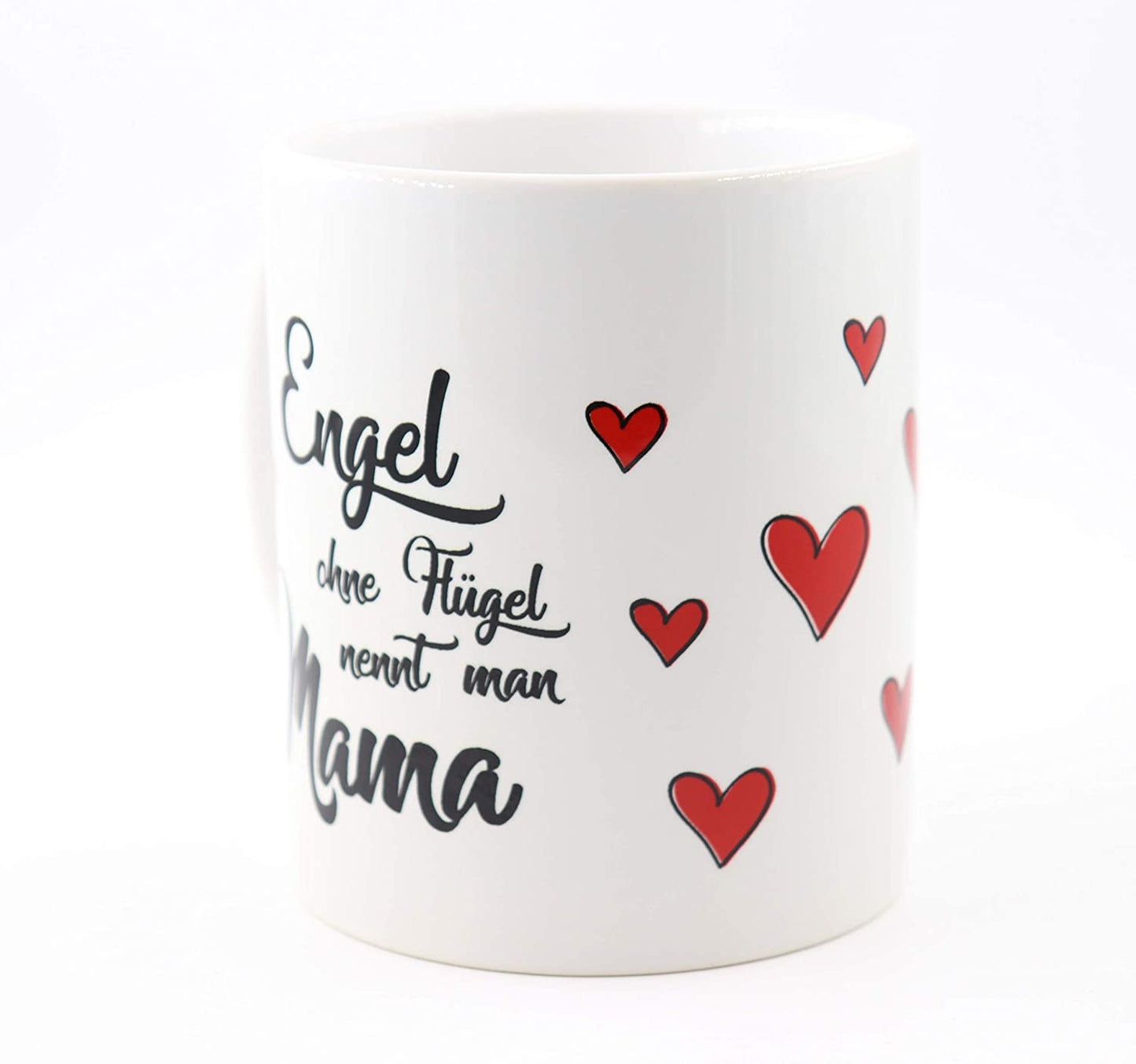 PICSonPAPER Tasse mit Spruch Engel ohne Flügel nennt Man Mama, Muttertagsgeschenk, Kaffeetasse, Keramiktasse, Tasse mit Spruch, Tasse Mama, (Engel)