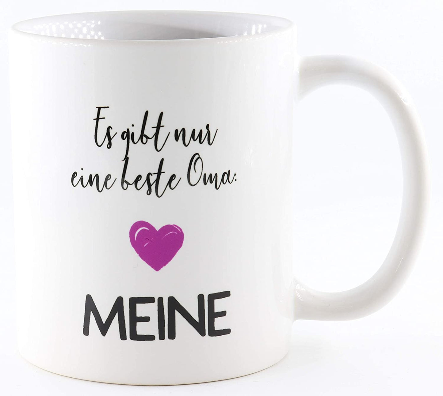 PICSonPAPER Tasse mit Spruch ist die Beste, Kaffeetasse, Keramiktasse