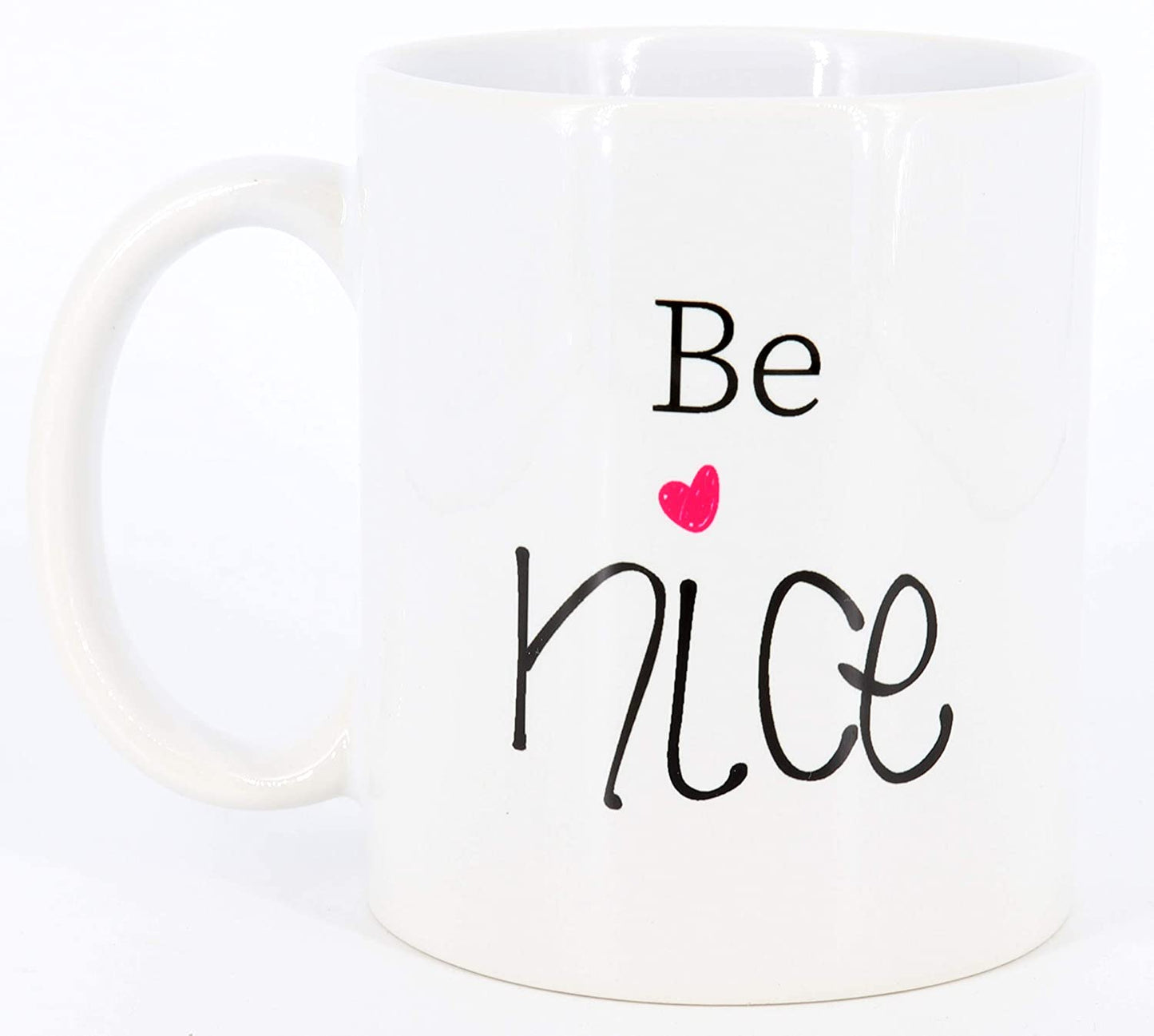 Tasse Be nice, Keramiktasse Kaffeetasse, Beste Freundin, Bürotasse, Geschenk-Idee