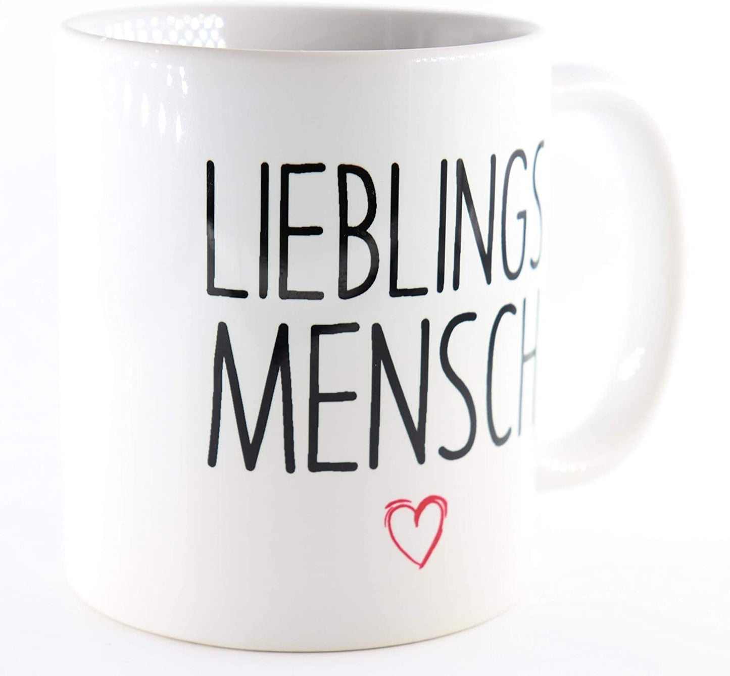 PICSonPAPER Tasse mit Spruch Lieblingsmensch, Geschenk, Kaffeetasse, Keramiktasse, Tasse mit Spruch, Freunde, Freundschaftstasse