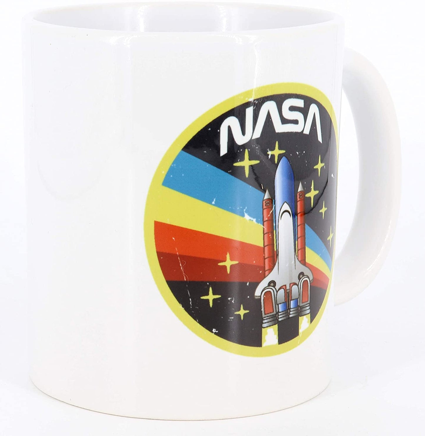 Tasse NASA Shuttle Launch Into Rainbow Raumfahrt Astronaut, Kaffeetasse, Keramiktasse