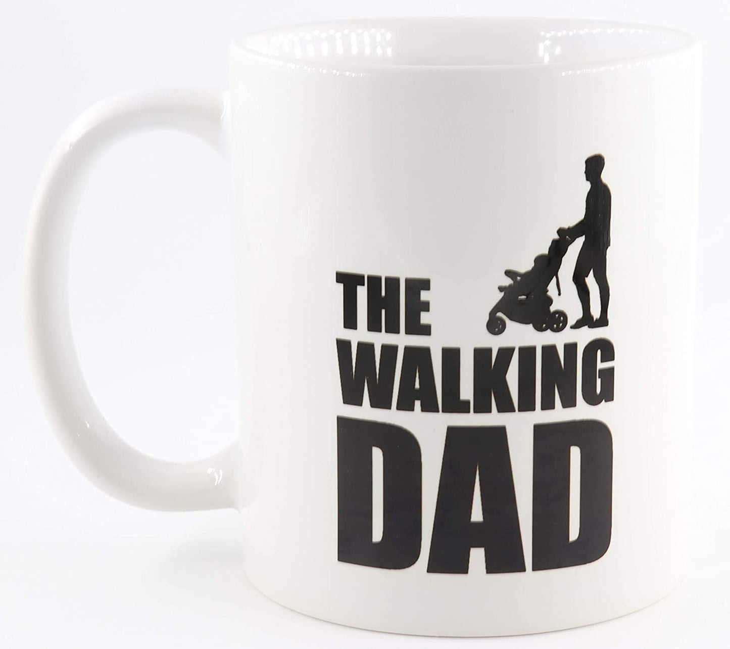 PICSonPAPER Tasse mit Spruch Bester Papa der Welt, Vatertagsgeschenk, Kaffeetasse, Keramiktasse, Tasse mit Spruch, Tasse Papa (Walking)