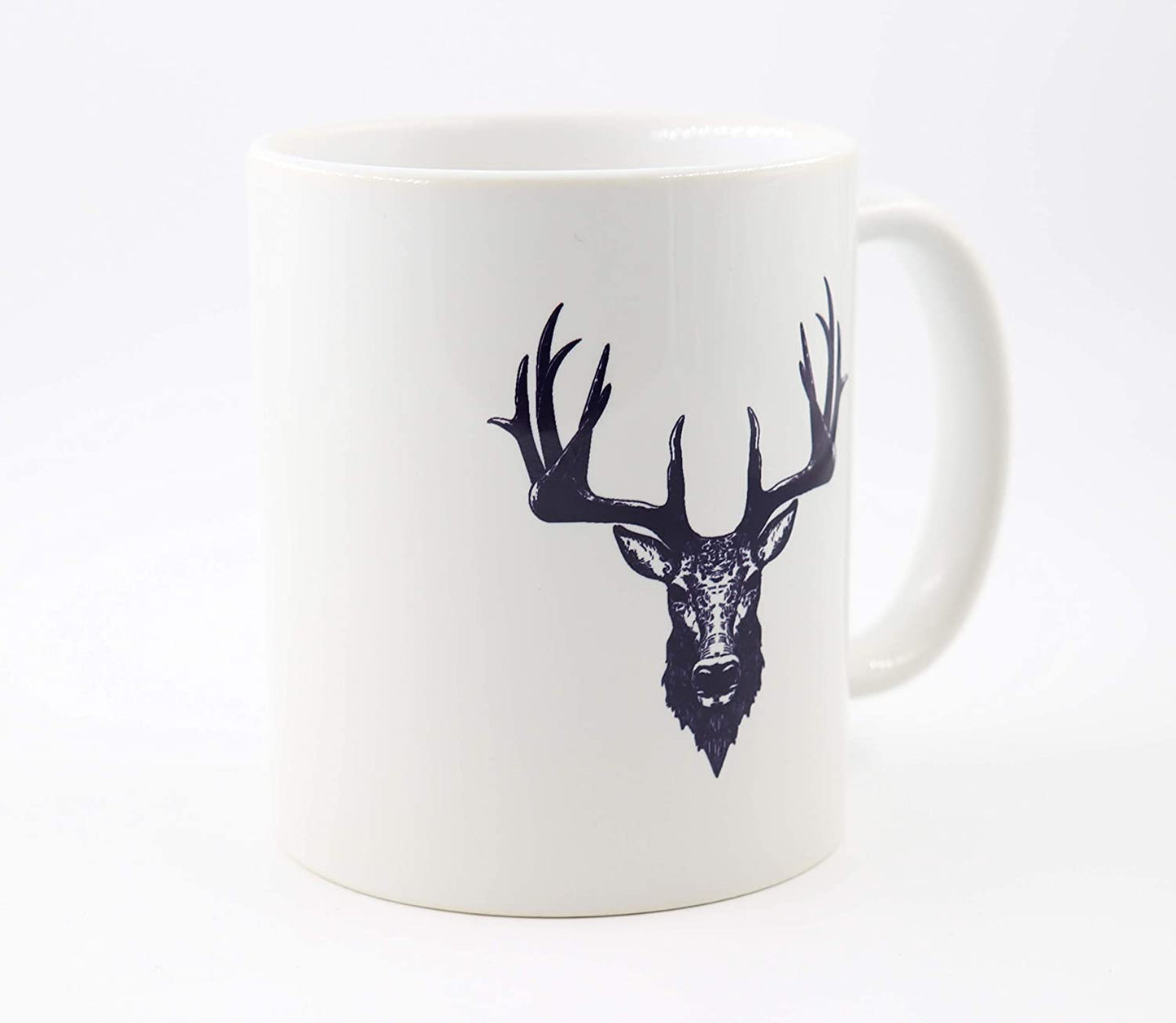 Tasse mit Grafik Hirsch, Geschenk, Kaffeetasse, Keramiktasse, Tasse mit Grafik