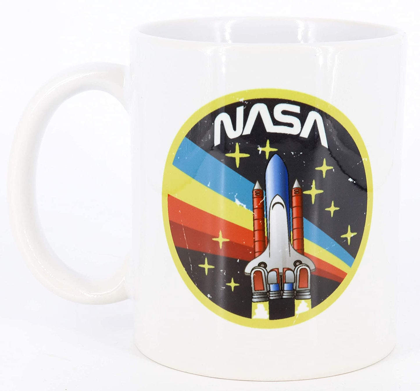 Tasse NASA Shuttle Launch Into Rainbow Raumfahrt Astronaut, Kaffeetasse, Keramiktasse