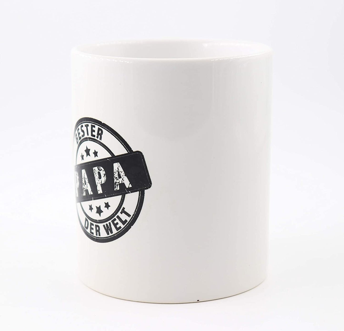 PICSonPAPER Tasse mit Spruch Bester Papa der Welt, Vatertagsgeschenk, Kaffeetasse, Keramiktasse, Tasse mit Spruch, Tasse Papa (Bester)