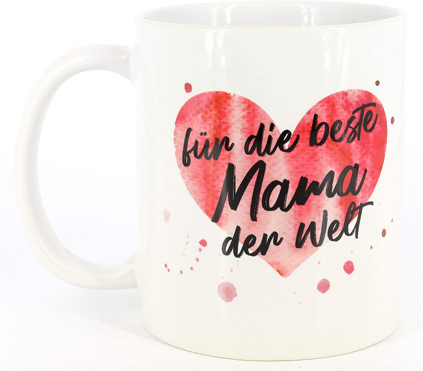 PICSonPAPER Tasse mit Spruch Für die Beste Mama der Welt, Muttertagsgeschenk, Kaffeetasse, Keramiktasse, Tasse mit Spruch, Tasse Mama (Welt)