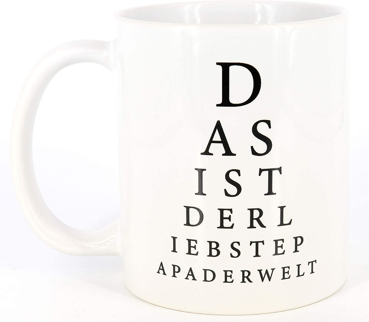 PICSonPAPER Tasse mit Spruch Bester Papa der Welt, Vatertagsgeschenk, Kaffeetasse, Keramiktasse, Tasse mit Spruch, Tasse Papa (sehtest)