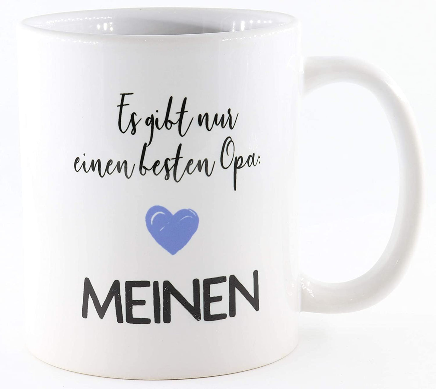 PICSonPAPER Tasse mit Spruch So Sieht der liebste und Weltbeste Opa aus!, Kaffeetasse, Keramiktasse, Tasse Opa ist der Beste (liebste)