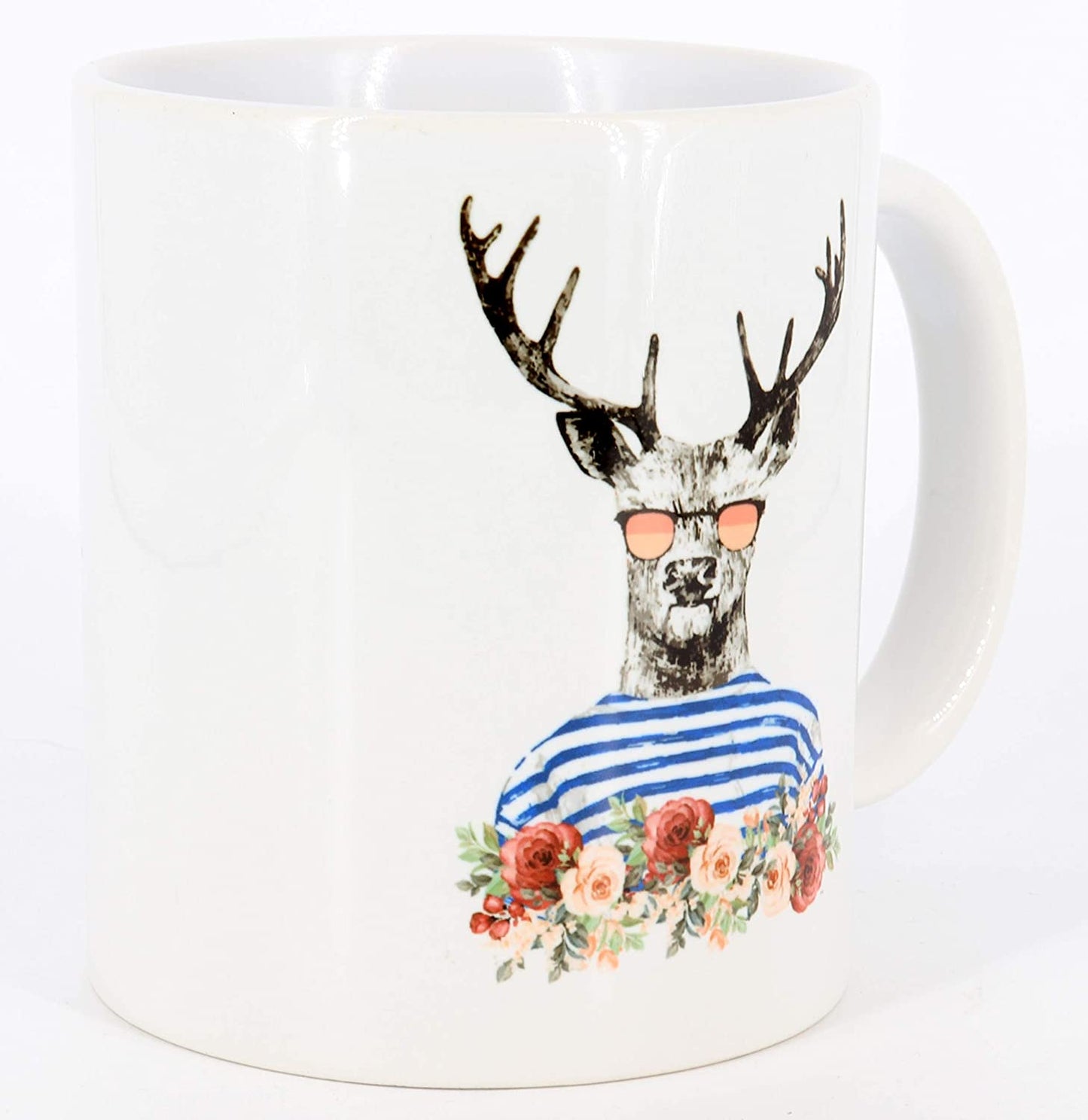 Tasse Cool Deer, Keramiktasse Kaffeetasse, Beste Freundin, Bürotasse, Geschenk-Idee