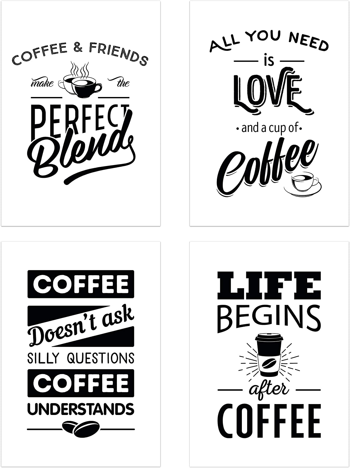 PICSonPAPER Poster 4er-Sets