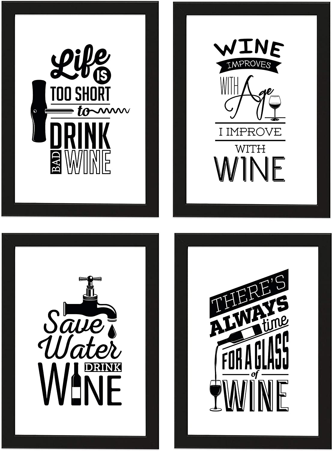 PICSonPAPER Poster 4er-Sets