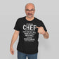 Personalisiertes T-Shirt Ich Bin der Chef Mach was ich Will, ich muss nur Wunschname Fragen, Geschenk Papa Vatertag