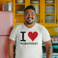 Personalisierbares T-Shirt I Love Wunschtext z.B. Wunschname, Wunschstadt, Wort. Individualisierbares I Love Shirt