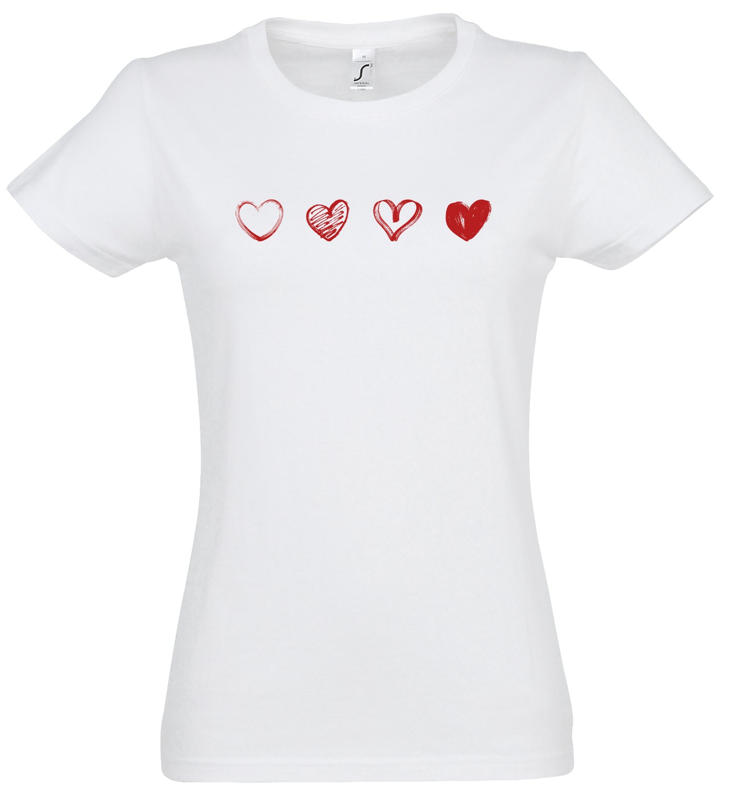 Süßes Liebes Shirt, Valentinstag Shirt, Lover Shirt, Paar Geschenk Shirt, Herz Liebe Geschenk Shirt, Valentinstag T-Shirt für Frauen, Valentine Shirt