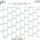 Jahreskalender 2024 Wandkalender personalisiert DIN A2 oder DIN A1, Wandplaner, Jahresplaner mit Textfeld zum personalisieren