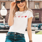 Süßes Liebes Shirt, Valentinstag Shirt, Lover Shirt, Paar Geschenk Shirt, Herz Liebe Geschenk Shirt, Valentinstag T-Shirt für Frauen, Valentine Shirt