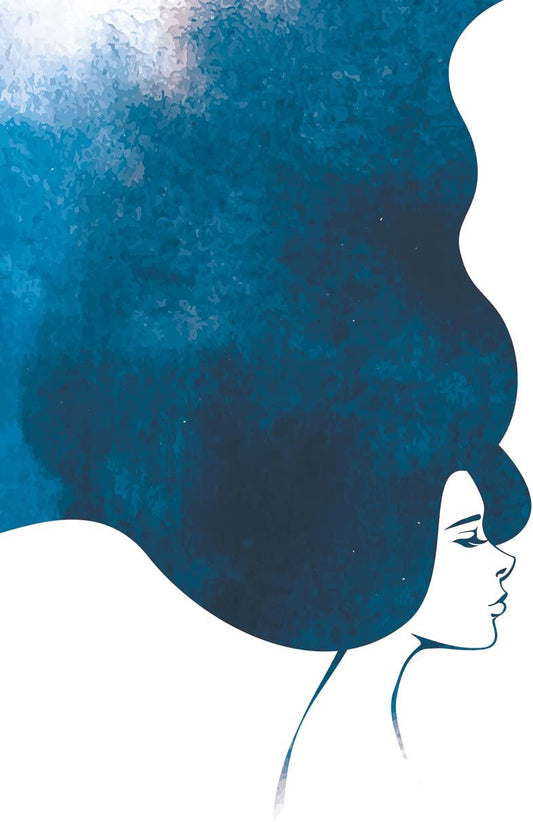 PICSonPAPER Kunstdruck Watercolor Woman, ungerahmt DIN A3, Geschenk, Poster, Geschenkidee, Geburtstagsgeschenk, Wandbild, Frau (Ohne Bilderrahmen DIN A3)