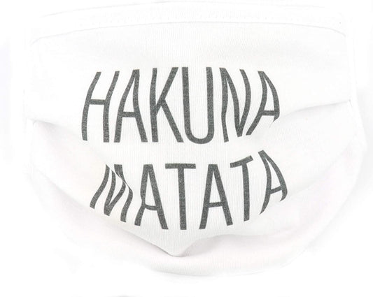 PICSonPAPER Hakuna Matata Community Maske Stoffmaske Mund-Nasen Maske (Hakuna Matata)