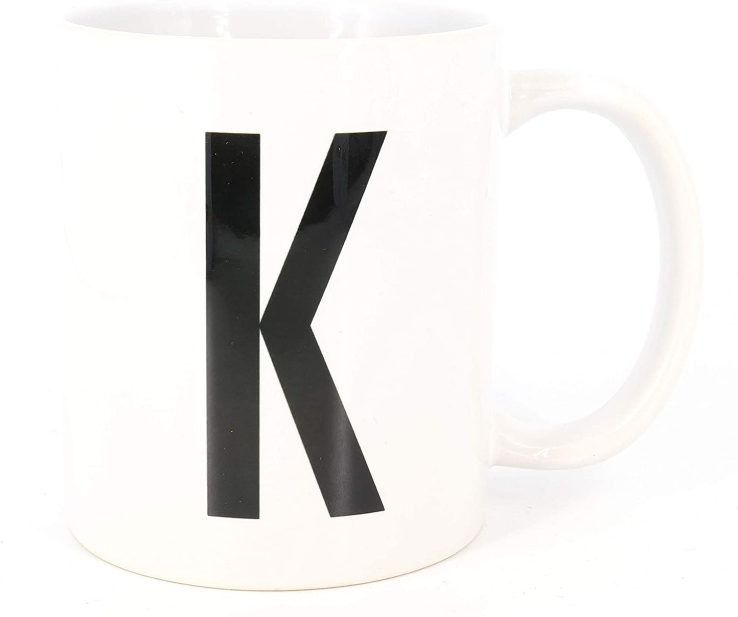 Buchstaben-Tasse, Alphabet als Kaffeetasse Buchstabentasse