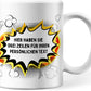 Tasse personalisiert mit Foto und Text, Superhelden Tasse mit Ihrem Wunsch-Gesicht und dreizeiligem Wunschtext