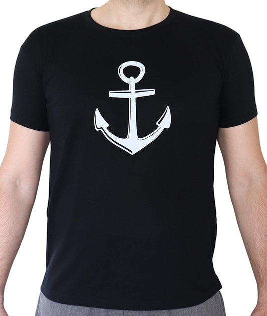 T-Shirt Anker, Funshirt, Heimat, Segeln, Hipster, Hafen