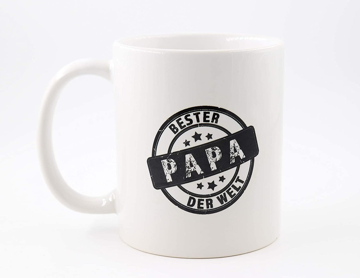 PICSonPAPER Tasse mit Spruch Bester Papa der Welt, Vatertagsgeschenk, Kaffeetasse, Keramiktasse, Tasse mit Spruch, Tasse Papa (Bester)