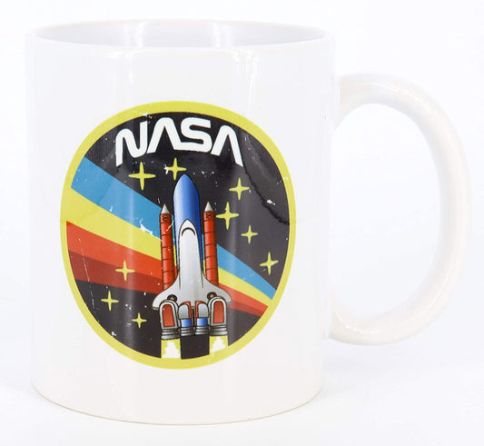 Tasse NASA Shuttle Launch Into Rainbow Raumfahrt Astronaut, Kaffeetasse, Keramiktasse