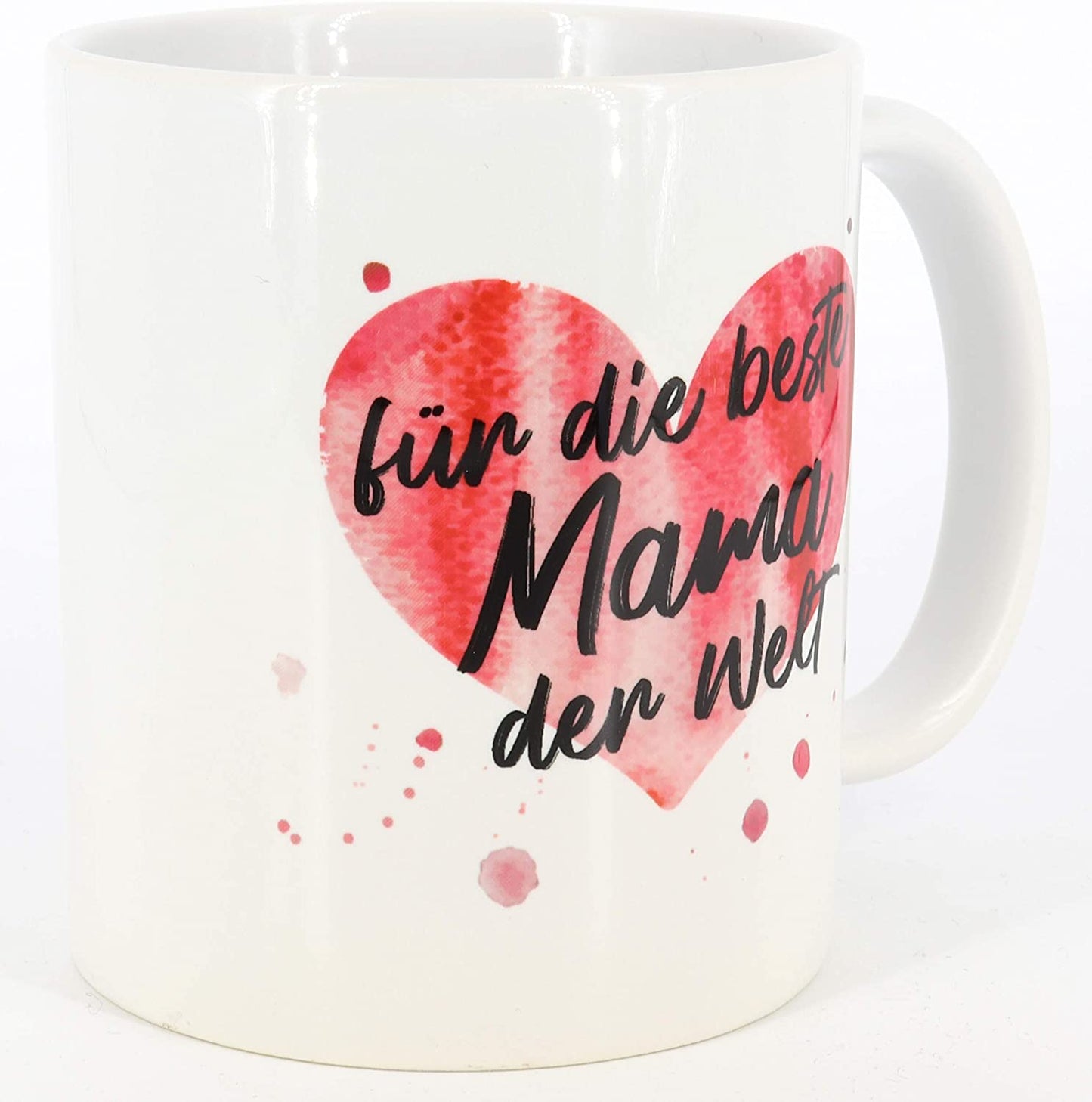 PICSonPAPER Tasse mit Spruch Für die Beste Mama der Welt, Muttertagsgeschenk, Kaffeetasse, Keramiktasse, Tasse mit Spruch, Tasse Mama (Welt)