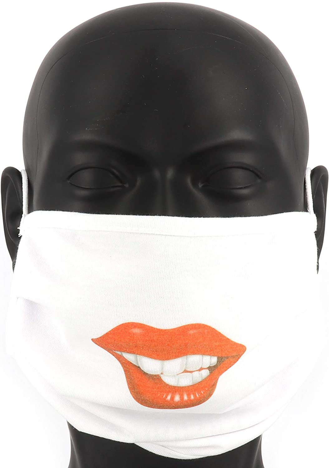 PICSonPAPER Community Maske Stoffmaske Mund-Nasen Maske waschbar Motiv (Mund)