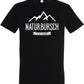 T-Shirt Naturbursch Scho Immer, schwarz mit weissem Aufdruck, Berge, Wandern, Natur