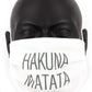 PICSonPAPER Hakuna Matata Community Maske Stoffmaske Mund-Nasen Maske (Hakuna Matata)