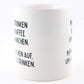 PICSonPAPER Tasse mit Spruch Männer Trinken keinen Kaffee um aufzuwachen, Geschenk, Kaffeetasse, Keramiktasse, Tasse mit Grafik (Männer)