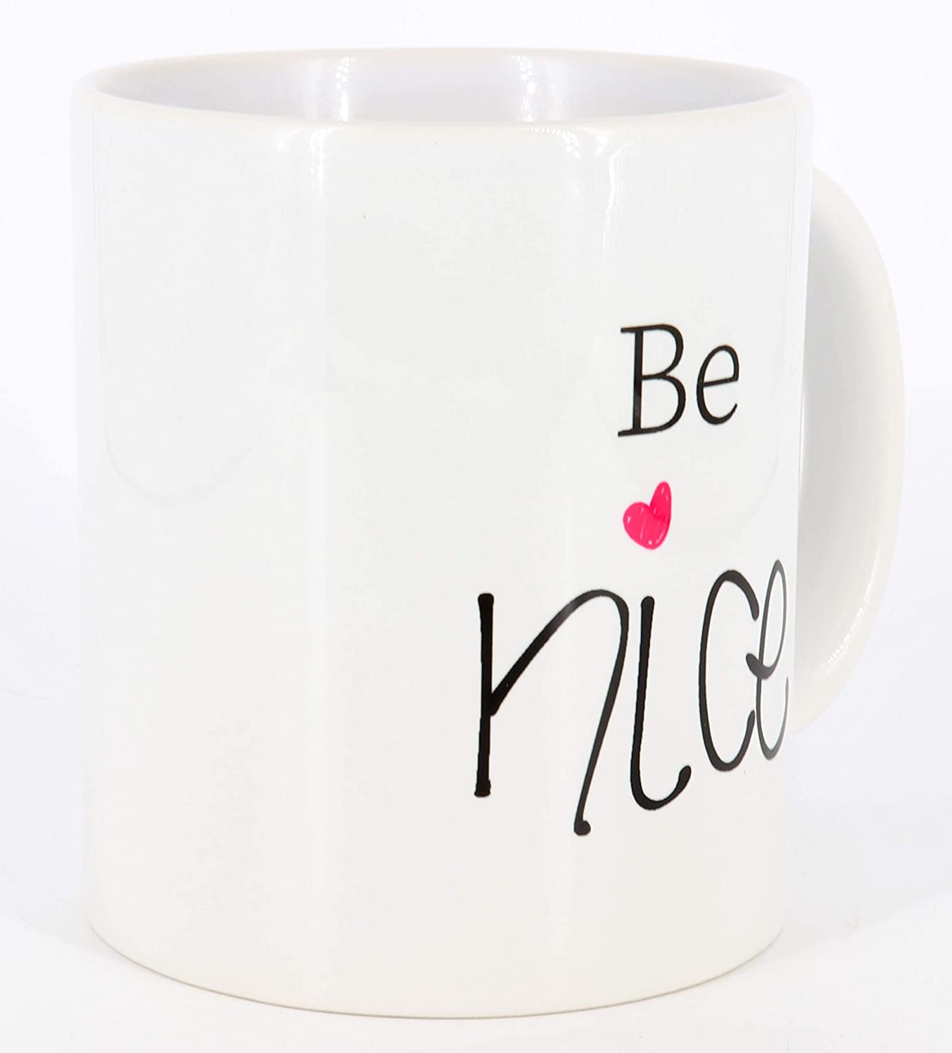 Tasse Be nice, Keramiktasse Kaffeetasse, Beste Freundin, Bürotasse, Geschenk-Idee