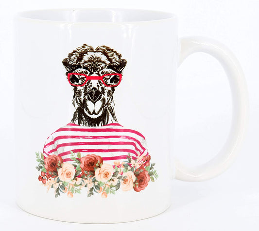 Tasse Cool Camel, Keramiktasse Kaffeetasse, Beste Freundin, Bürotasse, Geschenk-Idee