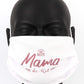 PICSonPAPER Beste Mama der Welt Community Maske Muttertag Muttertagsgeschenk Stoffmaske (Beste Mama)