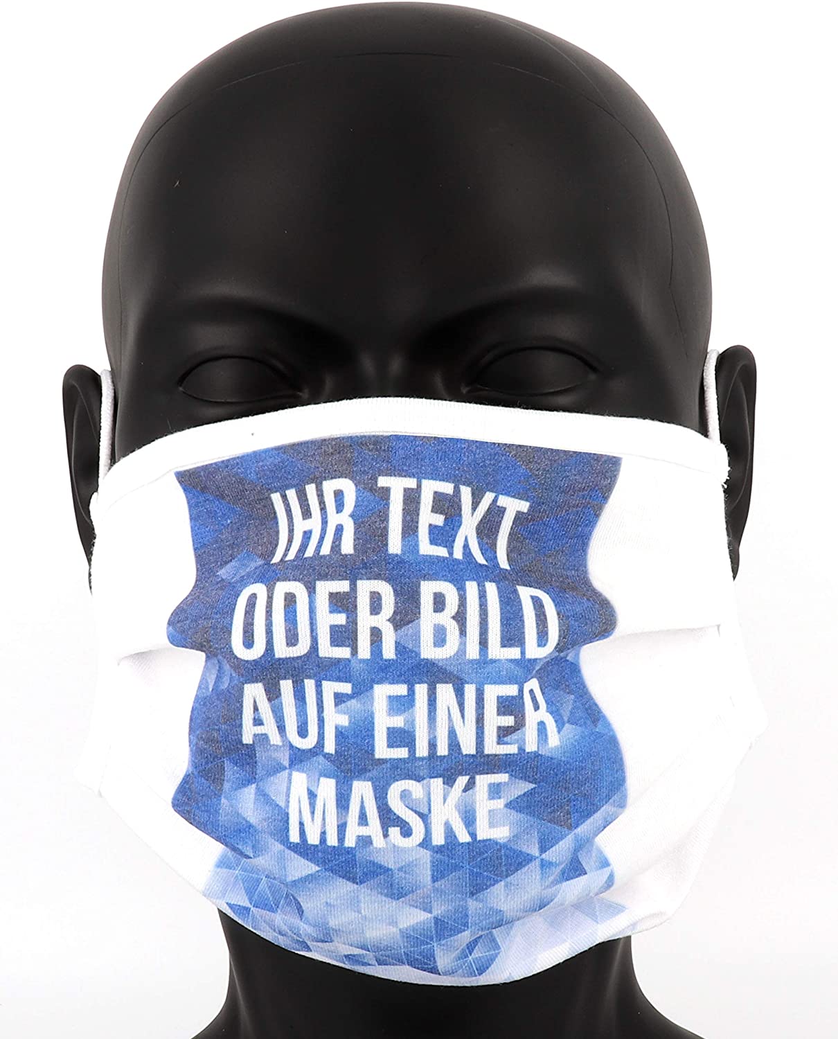 PICSonPAPER Community Maske Bedrucken mit eigenem Bild oder Text, Maske selbst gestalten, Individuelle Community Maske