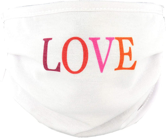 PICSonPAPER Community Maske Motiv LOVE Stoffmaske Mund-Nasen Maske waschbar Motiv Communitymaske