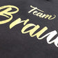 JGA Junggesellinnenabschied, Team Braut Frauen T-Shirt, Damen T-Shirt V-Ausschnitt (Team Braut