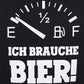T-Shirt Bier-Tank leer, Ich Brauche Bier!, Funshirt, Trinken, Geschenk, Urlaub, Party (Brauche Bier, XS)