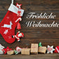 Weihnachtskarten-Set mit 20 Stück Weihnachtspostkarten, 4 Motive jeweils 5 Postkarten, Weihnachten - Set mit weihnachtliche Karten, Weihnachtspostkarten