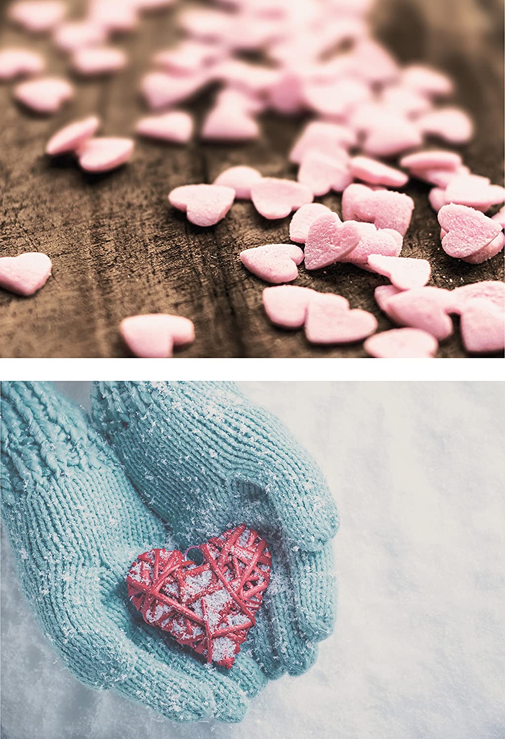 20 Liebes-postkarten im Set (10 Motive mit jeweils 2 Postkarten), Love-cards, Liebe, Herzen, Hochzeit