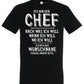 Personalisiertes T-Shirt Ich Bin der Chef Mach was ich Will, ich muss nur Wunschname Fragen, Geschenk Papa Vatertag Valentinstag