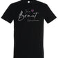 Personalisiertes JGA T-Shirt, Braut & Team Braut mit Wunschnamen, Junggesellinnenabschied Shirt